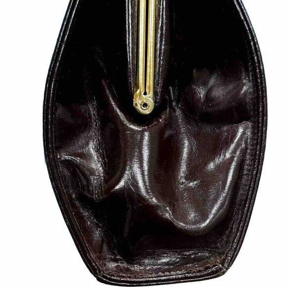 VTG James Florsheim London for Woodward and Lothrop Brown Leather Tailored Purse - Picture 4 of 15